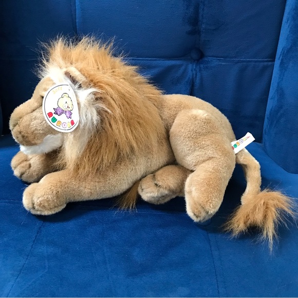 Realistic Lion Plush Aurora Stuffed Animal - Picture 3 of 12